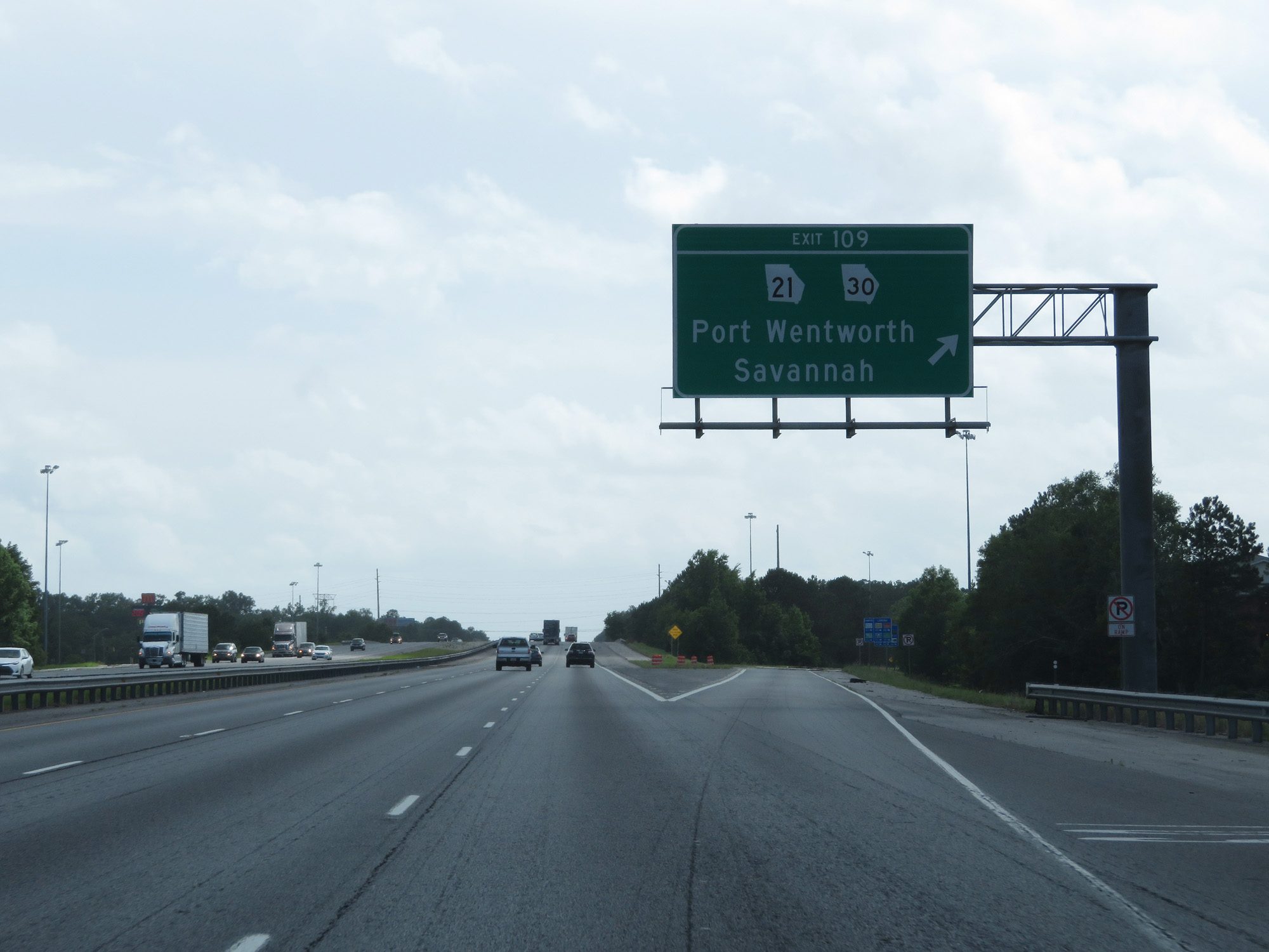 Georgia - Interstate 95 Southbound | Cross Country Roads