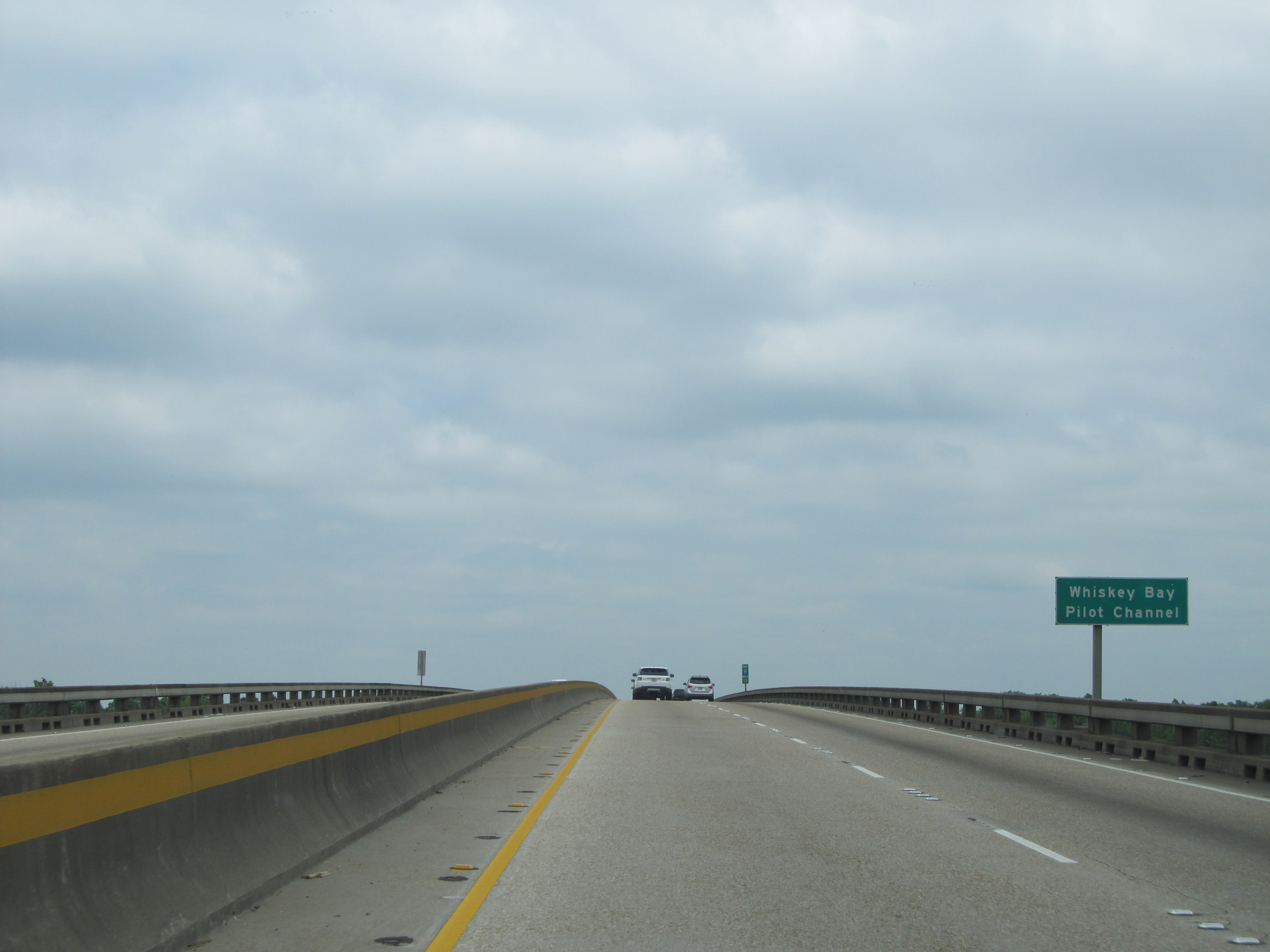 Louisiana Interstate 10 Eastbound Cross Country Roads