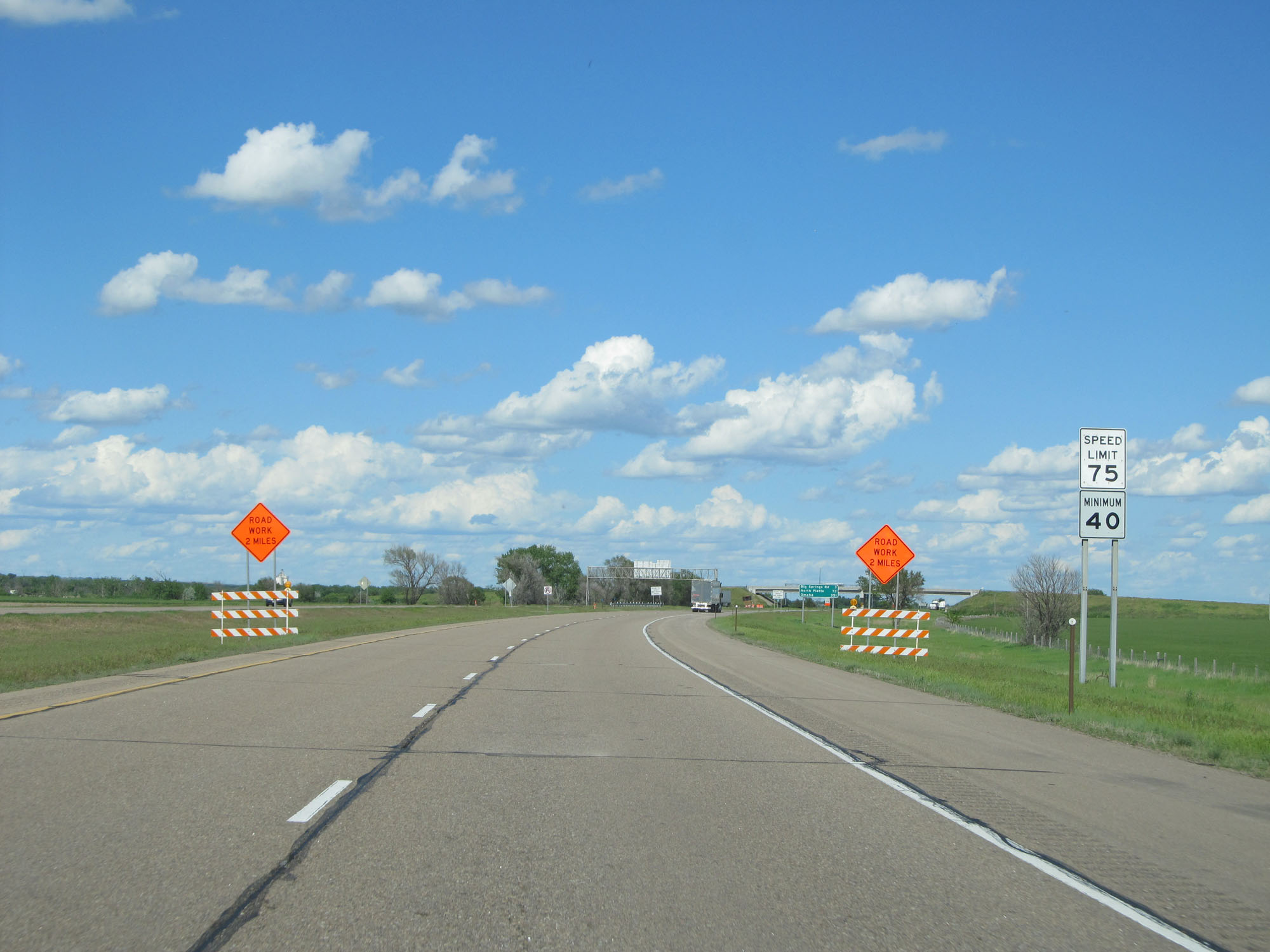 Nebraska - Interstate 80 Eastbound | Cross Country Roads Speed Limit On I 80 In Nebraska