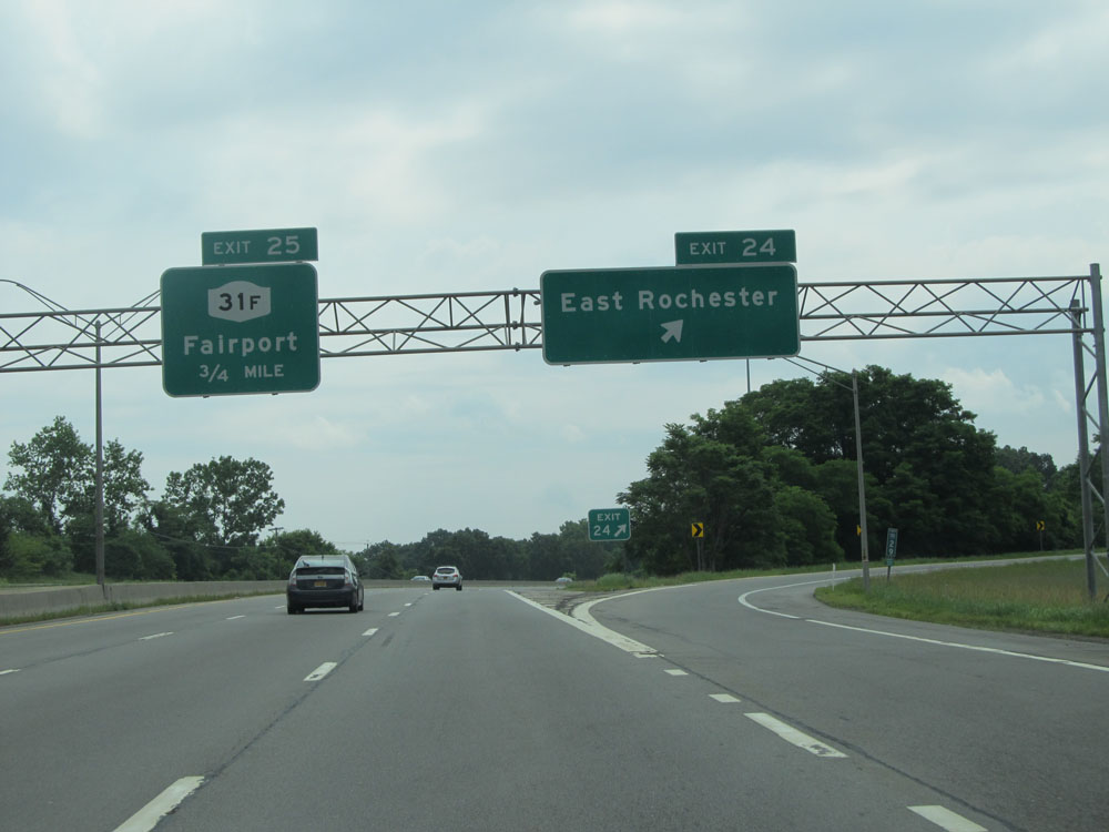 New York - Interstate 490 Eastbound | Cross Country Roads