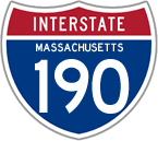 Interstate 190 in Massachusetts