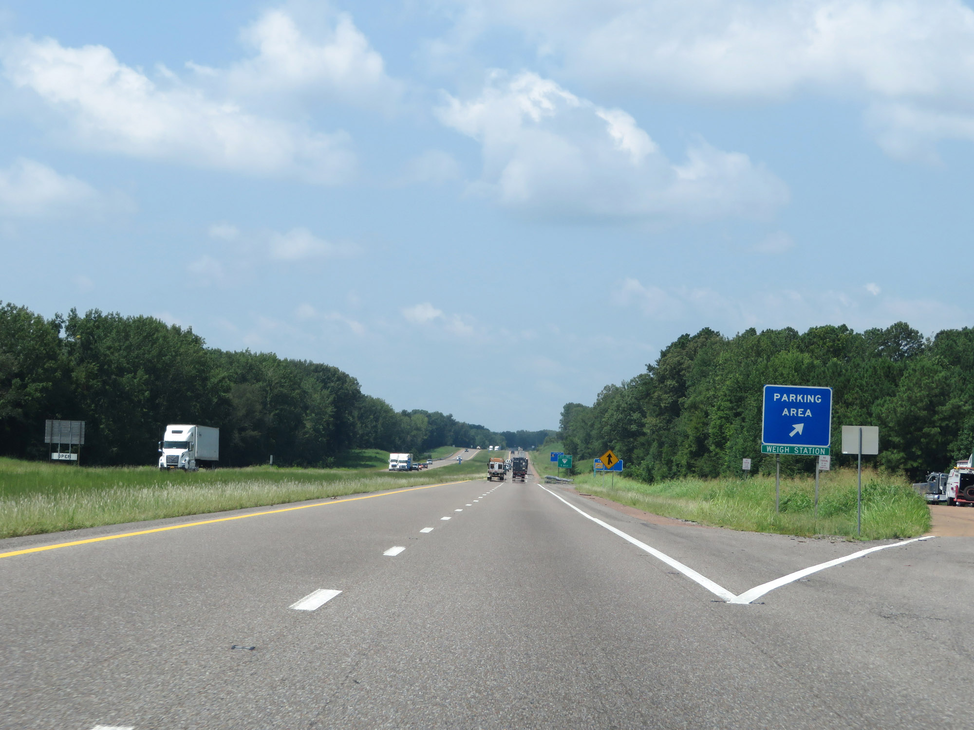 Tennessee - Interstate 40 Westbound | Cross Country Roads Weigh Stations On I 40 In Tennessee
