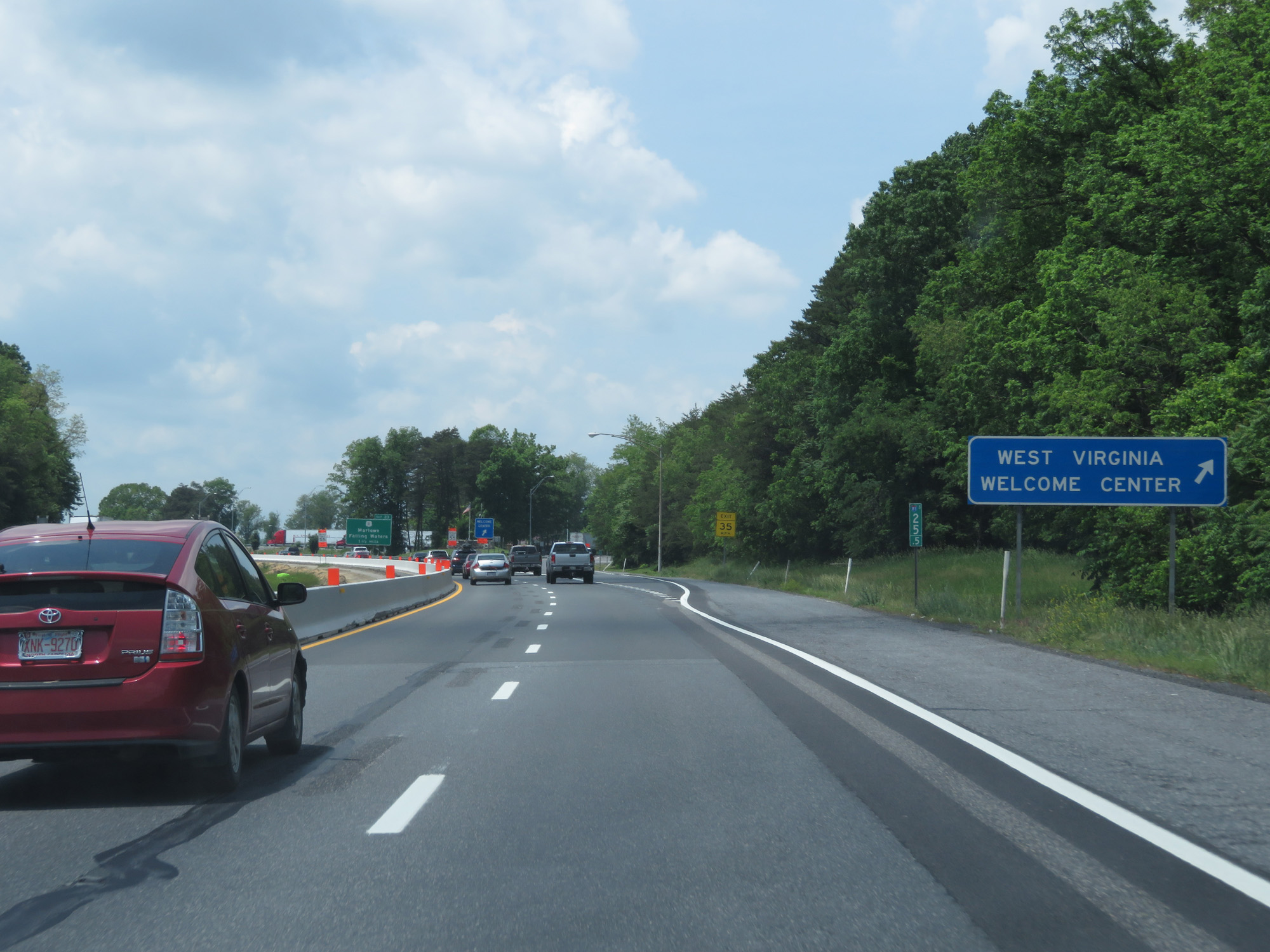 West Virginia - Interstate 81 Southbound | Cross Country Roads Weigh Stations On I 81 In Va