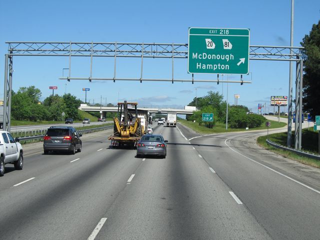 Georgia - Interstate 75 Northbound | Cross Country Roads