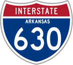 Interstate 630 in Arkansas