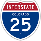 Interstate 25 in Colorado