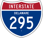 Interstate 295 in Delaware
