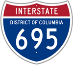 Interstate 695 in Washington District of Columbia