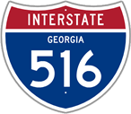 Interstate 516 in Georgia