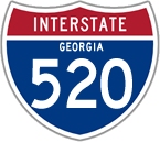 Interstate 520 in Georgia