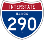 Interstate 290 in Illinois