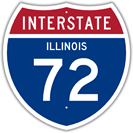 Interstate 72 in Illinois