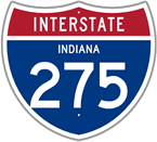 Interstate 275 in Indiana