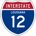 Interstate 12 in Louisiana