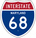 Interstate 68 in Maryland