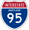 Interstate 95 in Maryland
