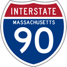 Interstate 90 in Massachusetts