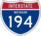 Interstate 194 in Michigan