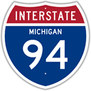 Interstate 94 in Michigan