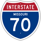 Interstate 70 in Missouri
