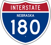 Interstate 180 in Nebraska