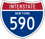 Interstate 590 in New York