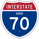 Interstate 70 in Ohio