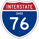 Interstate 76 in Ohio