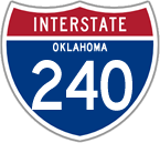 Interstate 240 in Oklahoma