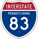 Interstate 83 in Pennsylvania