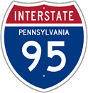 Interstate 95 in Pennsylvania