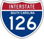 Interstate 126 in South Carolina