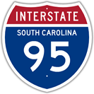 Interstate 95 in South Carolina