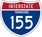 Interstate 155 in Tennessee