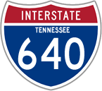 Interstate 640 in Tennessee