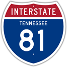 Interstate 81 in Tennessee