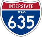 Interstate 635 in Texas