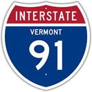 Interstate 91 in Vermont