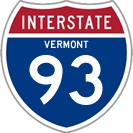 Interstate 93 in Vermont