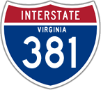 Interstate 381 in Virginia