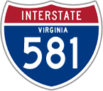Interstate 581 in Virginia