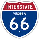 Interstate 66 in Virginia