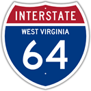 Interstate 64 in West Virginia