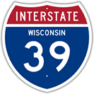 Interstate 39 in Wisconsin