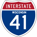 Interstate 41 in Wisconsin