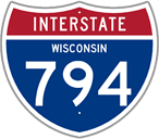 Interstate 794 in Wisconsin
