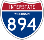 Interstate 894 in Wisconsin