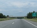 Interstate 185 South approaching Exit 1B - 1 mile. (Photo taken 5/27/17).