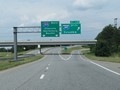 Interstate 185 South at Exit 1B: Interstate 385 South - Columbia (Photo taken 5/27/17).